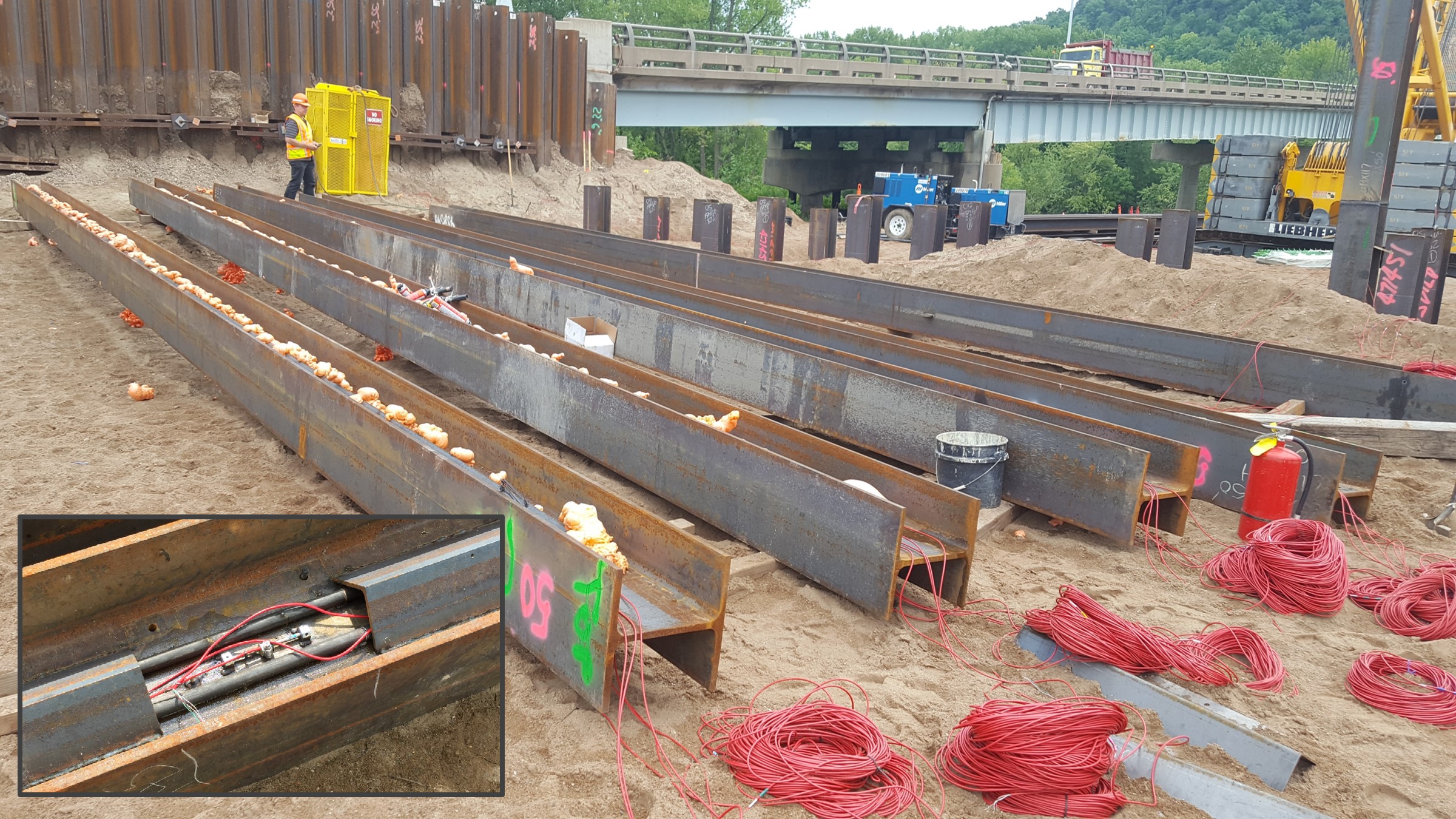 Bridge Piling Instrumentation Project Receives ACEC/MN Grand Award | AET